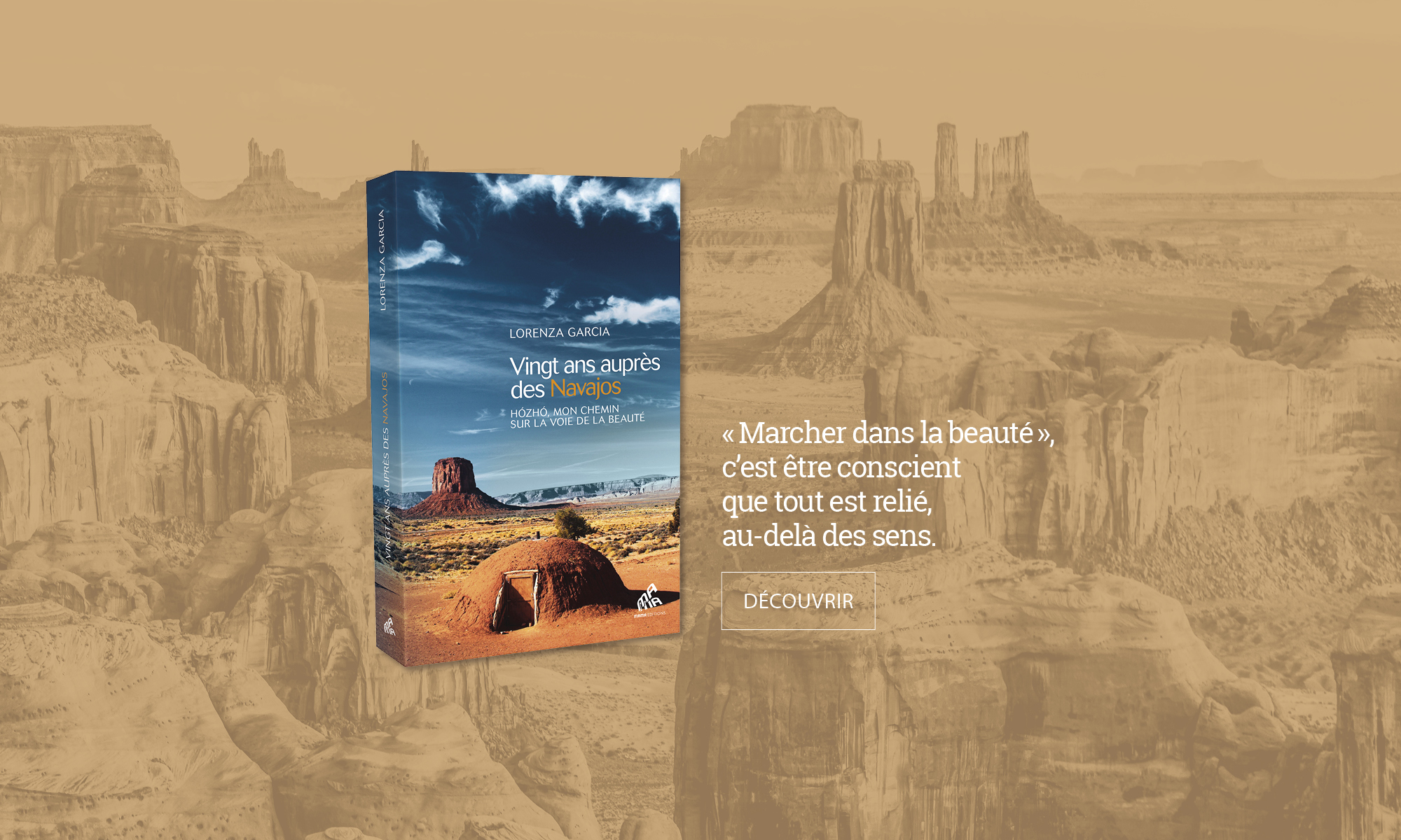 Sortie du Livre "20 ans auprès des Navajos" de Lorenza Garcia