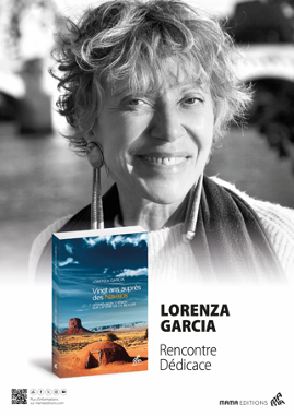 Lorenza Garcia, auteure du livre "20 ans auprès des Navajos"